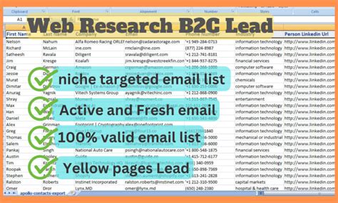 free b2c email lists